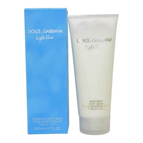 dolce gabbana lotion light blue